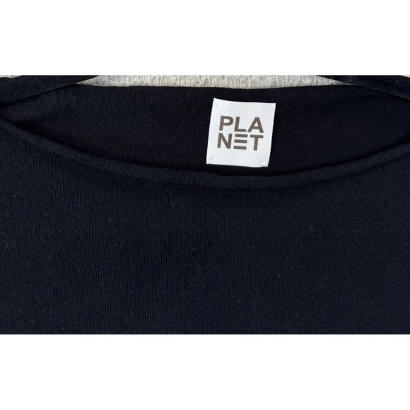 Planet by Lauren G Sweater Womens OS Ribbed Hem Cotton Modal Oversized Tunic - Picture 8 of 10